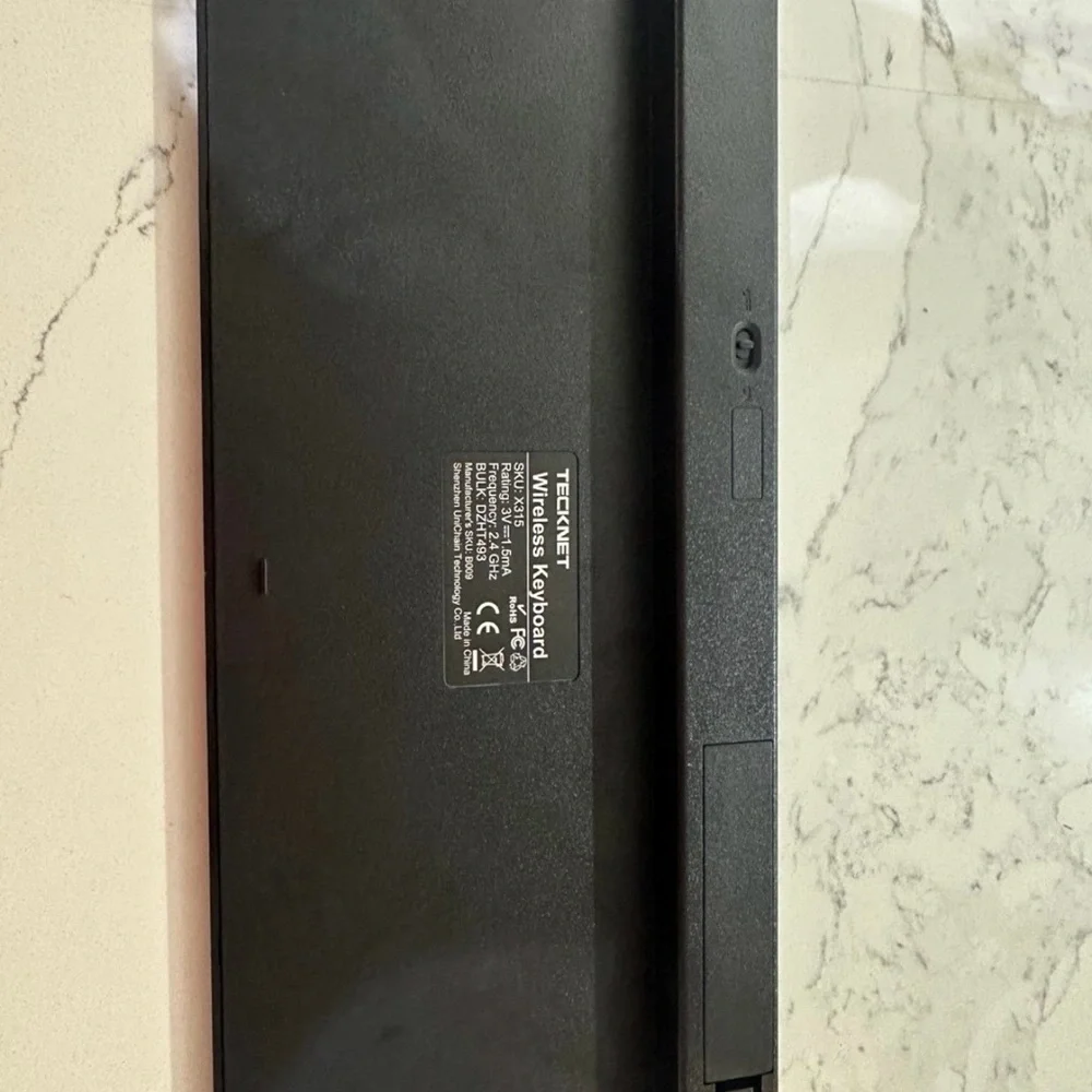 TEKNET Black Wireless Keyboard
